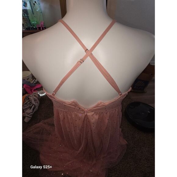 Pink Sparkley Maxi Dress - Picture 4 of 5